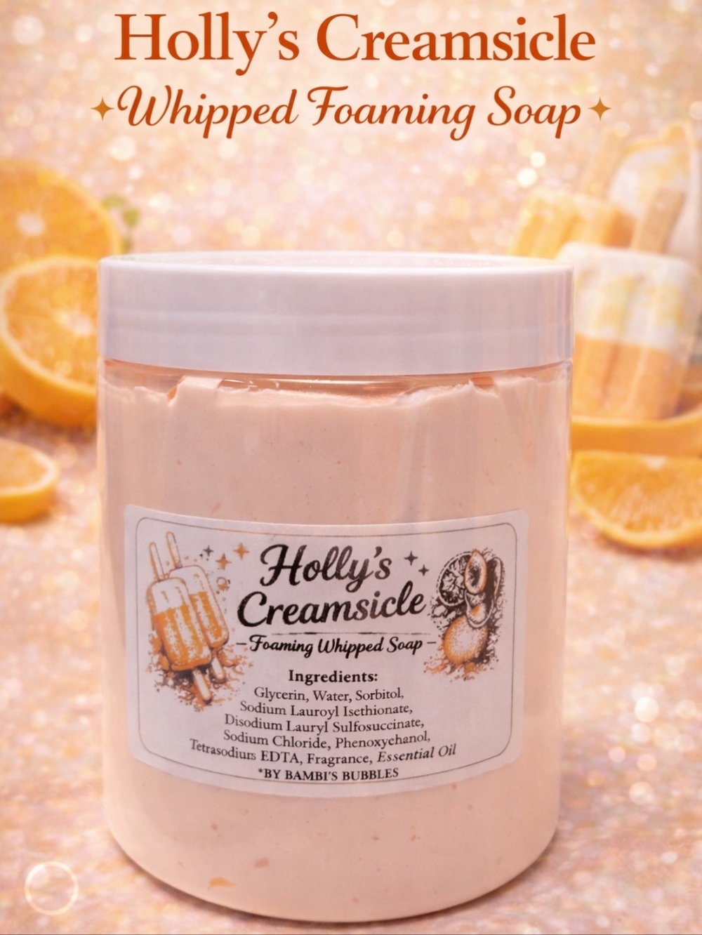 8oz Hand Crafted Whipped Glycerin Foaming Soap 8oz - Picture 5 of 9